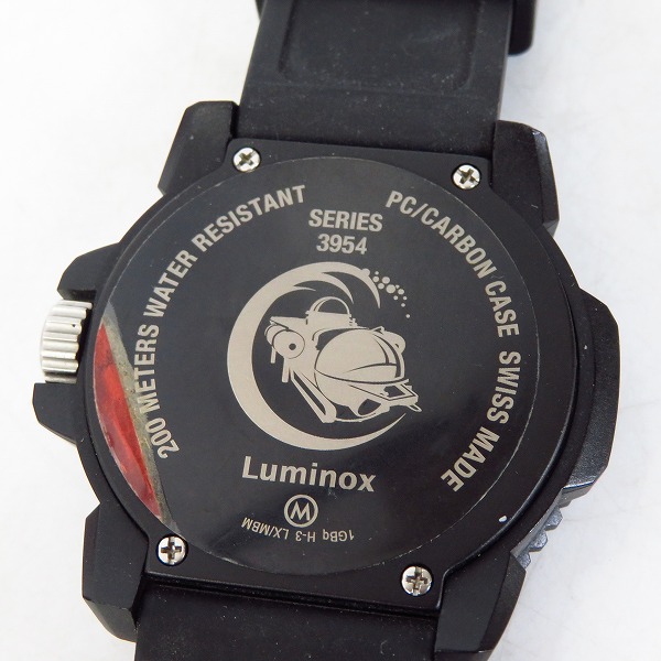 実際に弊社で買取させて頂いたLUMINOX/ルミノックス 3954 スコットキャセル アナログ腕時計 の画像 3枚目
