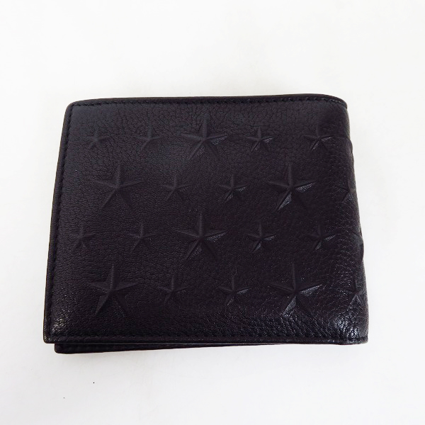 実際に弊社で買取させて頂いたJIMMY CHOO/ジミーチュウ スターモチーフ 2つ折り ウォレットの画像 1枚目