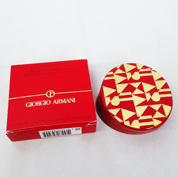 実際に弊社で買取させて頂いたGIORGIO ARMANI/ジョルジオアルマーニ アイ クアトロ パレット 9 アイシャドウの画像 6枚目