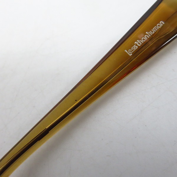 実際に弊社で買取させて頂いたLESS THAN HUMAN/レスザンヒューマン 度入り/眼鏡/メガネフレーム Peter.K 9610Mの画像 7枚目