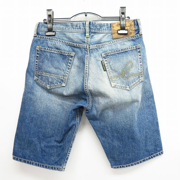 実際に弊社で買取させて頂いたBACKCHANNEL/バックチャンネル ウォッシュ加工 ハーフ デニムパンツ/Ｍの画像 1枚目