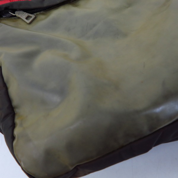 実際に弊社で買取させて頂いたPRADA SPORT/プラダスポーツ ショルダーバッグ ナイロン 肩掛けマジックテープ調節の画像 6枚目