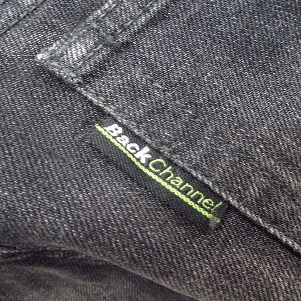 実際に弊社で買取させて頂いたBACKCHANNEL/バックチャンネル ウォッシュ加工 ストレート デニムパンツ/Ｍの画像 2枚目