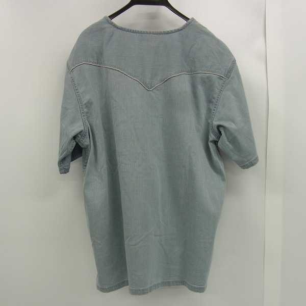 実際に弊社で買取させて頂いたFACTOTUM/ファクトタム デニム カットソー/44の画像 1枚目