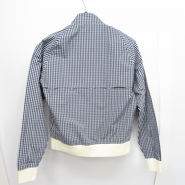 実際に弊社で買取させて頂いたMAISON KITSUNE/メゾンキツネ ギンガムチェック ブルゾン/Sの画像 1枚目