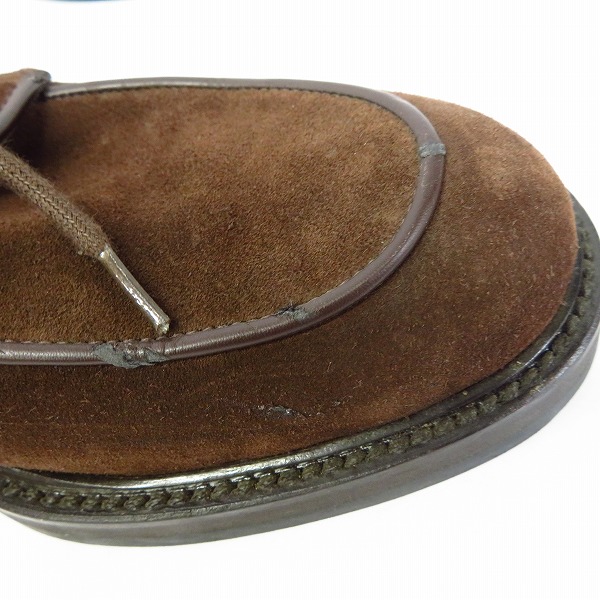 実際に弊社で買取させて頂いたGIORGIO ARMANI/ジョルジオアルマーニ オックスフォードブーツ/シューズ/7の画像 7枚目