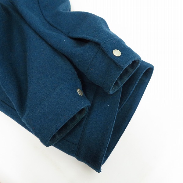 実際に弊社で買取させて頂いたJOURNAL STANDARD/ジャーナルスタンダード ジップアップウールコート/Lの画像 7枚目