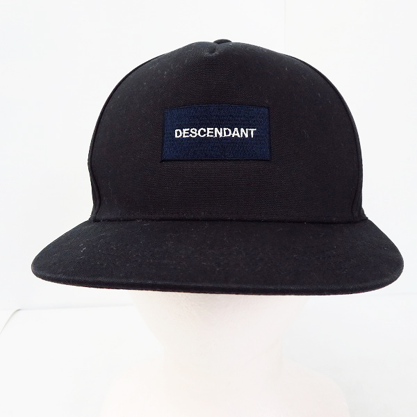 実際に弊社で買取させて頂いたDESCENDANT/ディセンダント BOX/MIAMI CAP ボックスロゴ スナップバックキャップ/Fの画像 1枚目