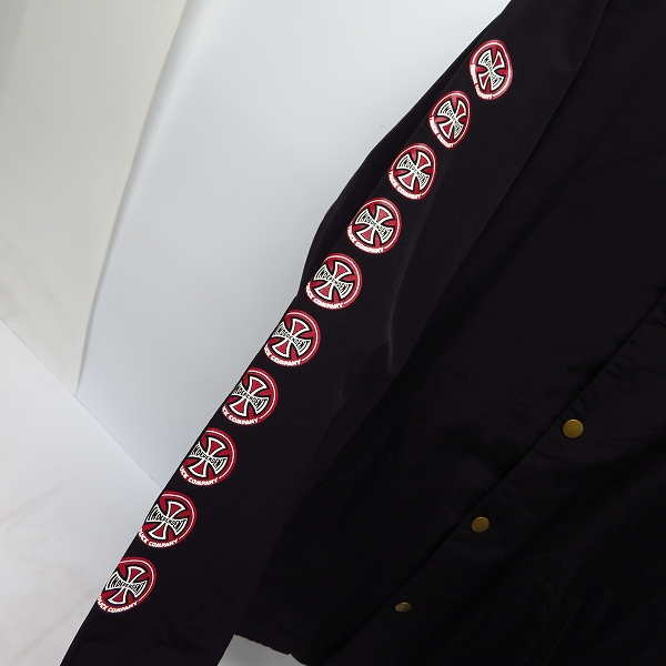 実際に弊社で買取させて頂いたINDEPENDENT/インディペンデント コーチジャケット/Lの画像 4枚目