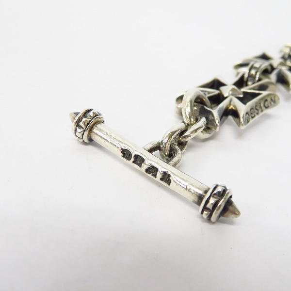 実際に弊社で買取させて頂いたDEAL DESIGN/ディールデザイン クロスガードブレスレットの画像 2枚目