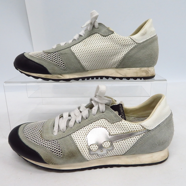 実際に弊社で買取させて頂いたHYDROGEN/ハイドロゲン スカル ローカットスニーカー 40の画像 3枚目