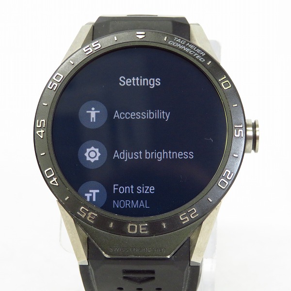 実際に弊社で買取させて頂いたTAG HEUER/タグホイヤー コネクテッド 44 スマートウォッチ SAR8A80