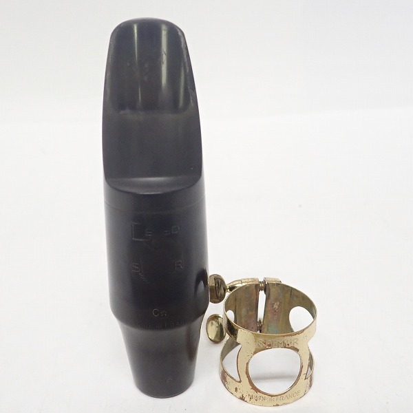 実際に弊社で買取させて頂いたSELMER/セルマー CS80 C★ テナーサックス用 マウスピース リガチャー付き