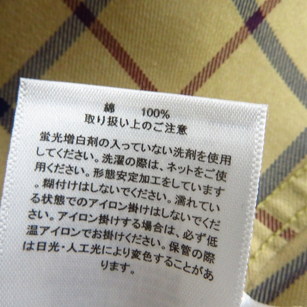 実際に弊社で買取させて頂いたBrooks Brothers/ブルックスブラザーズ REGENT 長袖 チェックシャツ/Lの画像 3枚目