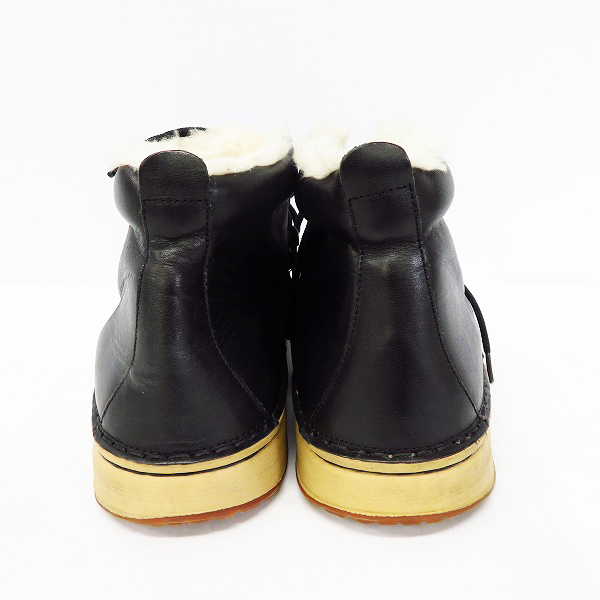 実際に弊社で買取させて頂いたBIRKENSTOCK Footprints/ビルケンシュトック フットプリンツ ファーライニング レースアップブーツ ブラック 42の画像 1枚目