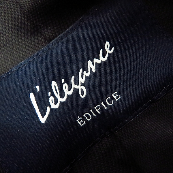 実際に弊社で買取させて頂いたEDIFICE/エディフィス LELEGANCE ウールロングコート/46の画像 2枚目