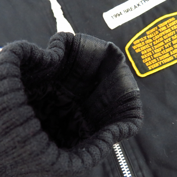 実際に弊社で買取させて頂いたNEIGHBORHOOD/ネイバーフッド FIXX.HUNT/C-JKT ワッペン付きジャケット 092GWNH-JKM02/Lの画像 6枚目