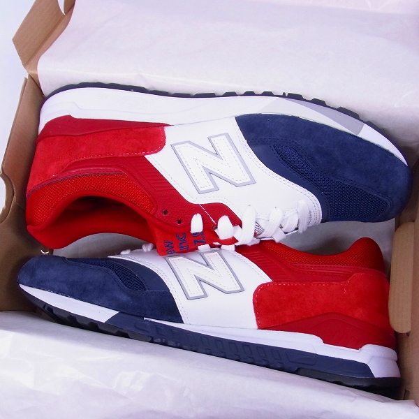 NEW BALANCE/ニューバランス トリコロールカラー スニーカー ML997HCA 