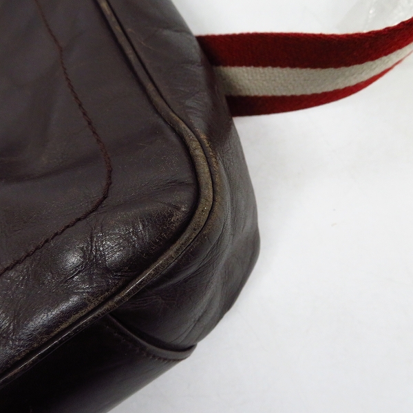 実際に弊社で買取させて頂いたBALLY/バリー 2Way レザー トートバッグ/ショルダーバッグの画像 6枚目