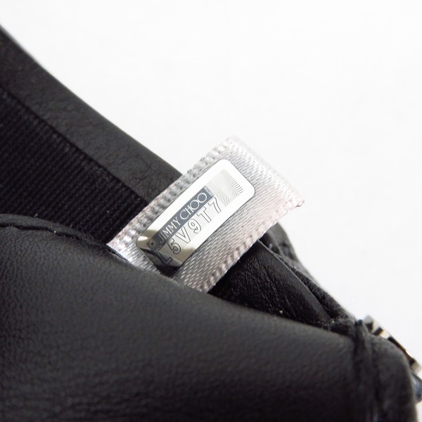 実際に弊社で買取させて頂いたJIMMY CHOO/ジミーチュウ スター スタッズ ロングウォレットの画像 7枚目