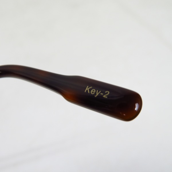 実際に弊社で買取させて頂いたOG×OLIVER GOLDSMITH/オージーバイオリバーゴールドスミス 眼鏡フレーム Key-2-013 の画像 4枚目
