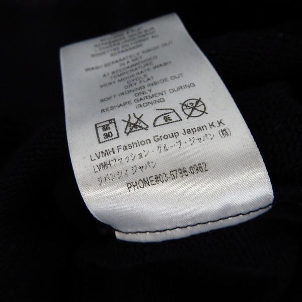 実際に弊社で買取させて頂いたGIVENCHY/ジバンシィ 18AW ヴィンテージ/ダメージ加工 ロゴプリントパーカー BW70513Z0L/Mの画像 3枚目