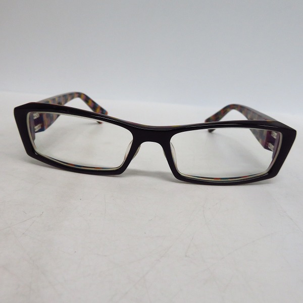 実際に弊社で買取させて頂いたLESS THAN HUMAN/レスザンヒューマン パンチラッ-夏2-07 成宮寛貴 度入り/眼鏡/メガネフレームの画像 1枚目