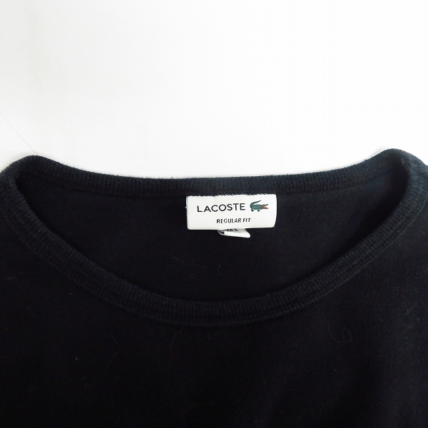 実際に弊社で買取させて頂いたLACOSTE/ラコステ 半袖丸首Tシャツ 4点セットの画像 4枚目