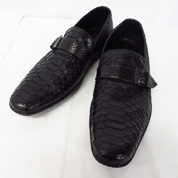 実際に弊社で買取させて頂いたGIORGIO ARMANI/ジョルジオアルマーニ パイソンスリッポン/ベルト/40