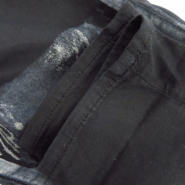 実際に弊社で買取させて頂いたHELMUT LANG/ヘルムートラング コーティング加工スキニーパンツ/26の画像 7枚目