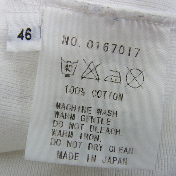 実際に弊社で買取させて頂いたFACTOTUM/ファクトタム ロングスリーブ カットソー/46の画像 3枚目