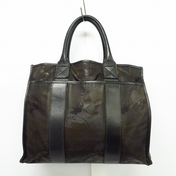 実際に弊社で買取させて頂いた HUNTING WORLD/ハンティングワールド ロゴ ハンドバッグの画像 1枚目