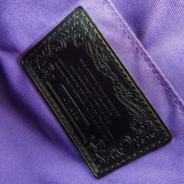 実際に弊社で買取させて頂いた HUNTING WORLD/ハンティングワールド ロゴ ハンドバッグの画像 4枚目