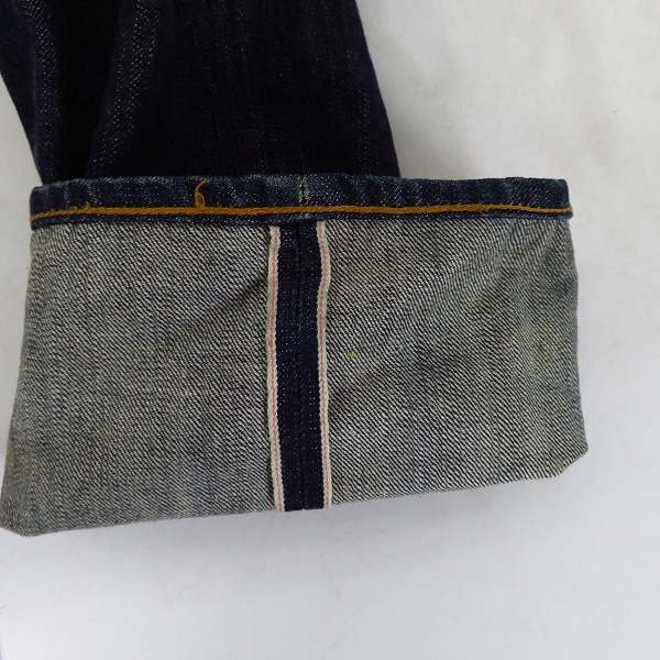 実際に弊社で買取させて頂いたSUGAR CANE/シュガーケーン 1966モデル デニムパンツ/W34の画像 6枚目