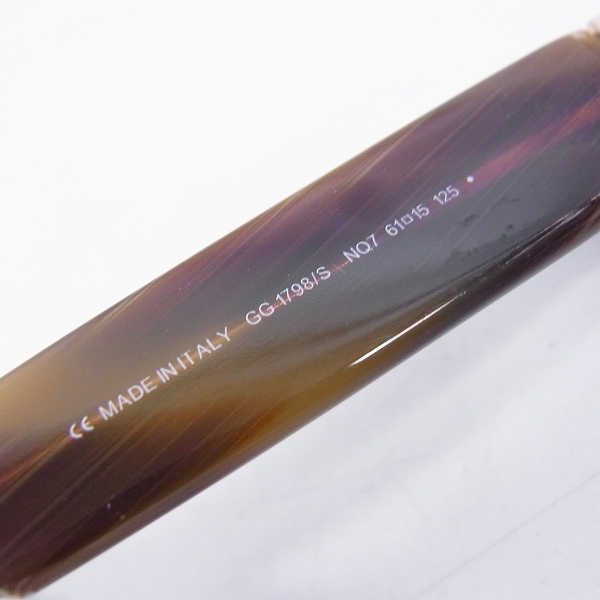 実際に弊社で買取させて頂いたGUCCI/グッチ 2ポイント アイウェア/サングラス GG 1798/Sの画像 2枚目