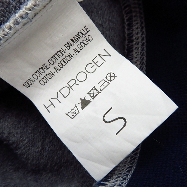 実際に弊社で買取させて頂いたHYDROGEN/ハイドロゲン ワッペン ジップアップスウェットパーカー Sの画像 3枚目