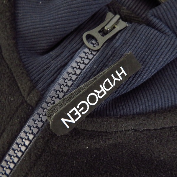 実際に弊社で買取させて頂いたHYDROGEN/ハイドロゲン スターワッペン フリース ジップアップブルゾン XSの画像 8枚目