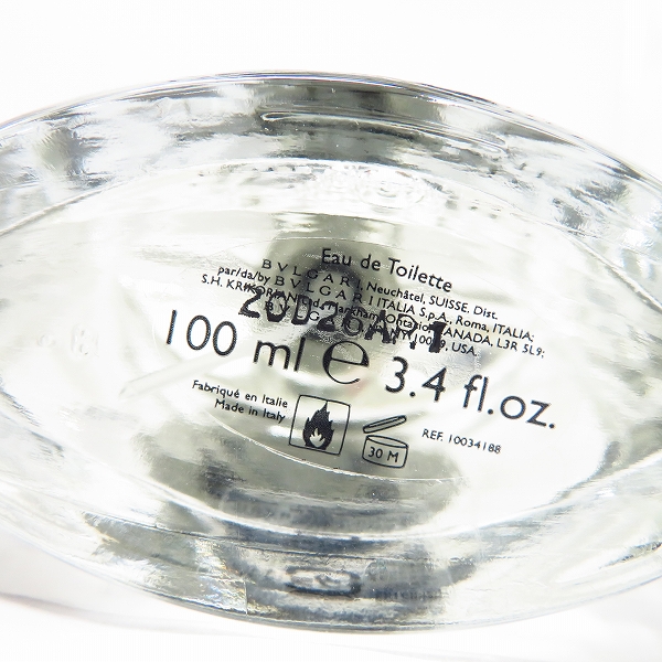 実際に弊社で買取させて頂いたBVLGARl/ブルガリ プールオム オードトワレ 100mLの画像 3枚目