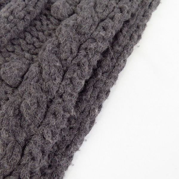 実際に弊社で買取させて頂いたBURBERRY BLUE LABEL/バーバリーブルーレーベル フリンジ付マフラーの画像 6枚目