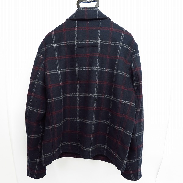 実際に弊社で買取させて頂いたARMANI EXCHANGE/アルマーニエクスチェンジ チェック柄 ジップアップ ジャケット/Lの画像 1枚目