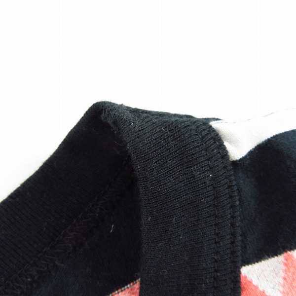 実際に弊社で買取させて頂いたSUGAR CANE/シュガーケーン DIAMOND MOTIF JACQUARD デザイン 半袖 カットソー/Tシャツ SC78038 Size：Lの画像 5枚目