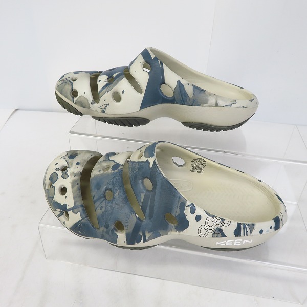 実際に弊社で買取させて頂いたKEEN/キーン YOGUI ARTS/ヨギアーツ 総柄 サンダル/25の画像 3枚目