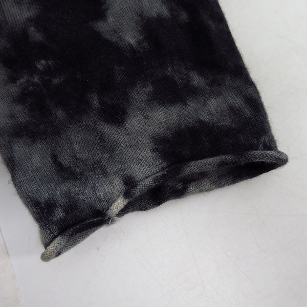 実際に弊社で買取させて頂いたlucien pellat-finet/ルシアンペラフィネ カシミヤ タイダイ クルーネックロングスリーブカットソー/Mの画像 6枚目