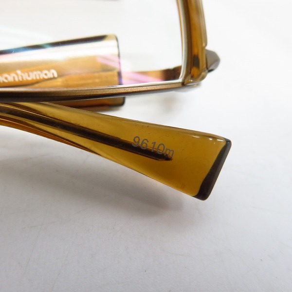 実際に弊社で買取させて頂いたLESS THAN HUMAN/レスザンヒューマン 度入り/眼鏡/メガネフレーム Peter.K 9610Mの画像 8枚目
