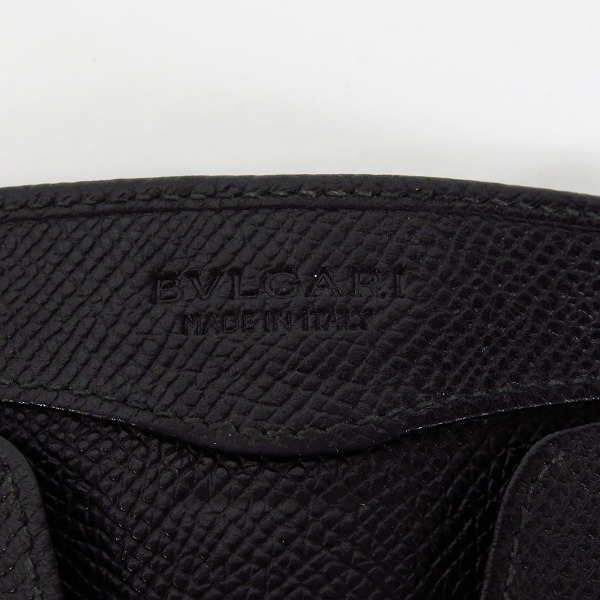 実際に弊社で買取させて頂いたBVLGARI/ブルガリ ロゴクリップ コインケース/小銭入れの画像 3枚目