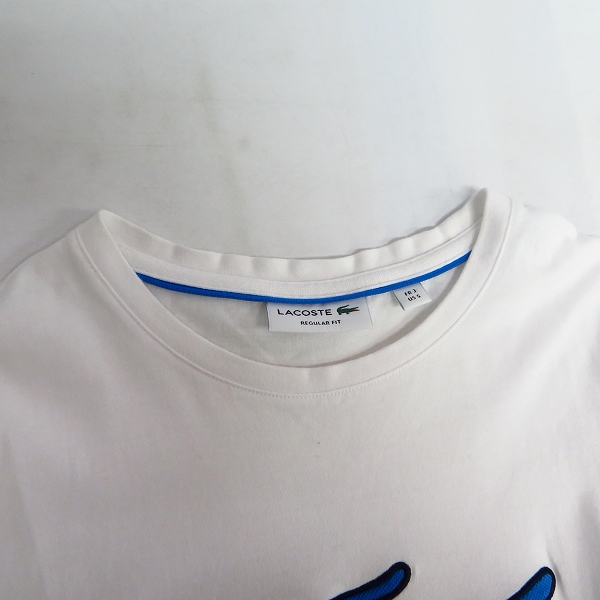 実際に弊社で買取させて頂いたLACOSTE/ラコステ ワンポイントポロシャツ/ロゴ刺繍Tシャツ/3点セットの画像 3枚目