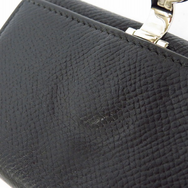 実際に弊社で買取させて頂いたBVLGARI/ブルガリ ロゴクリップ コインケース/小銭入れの画像 6枚目