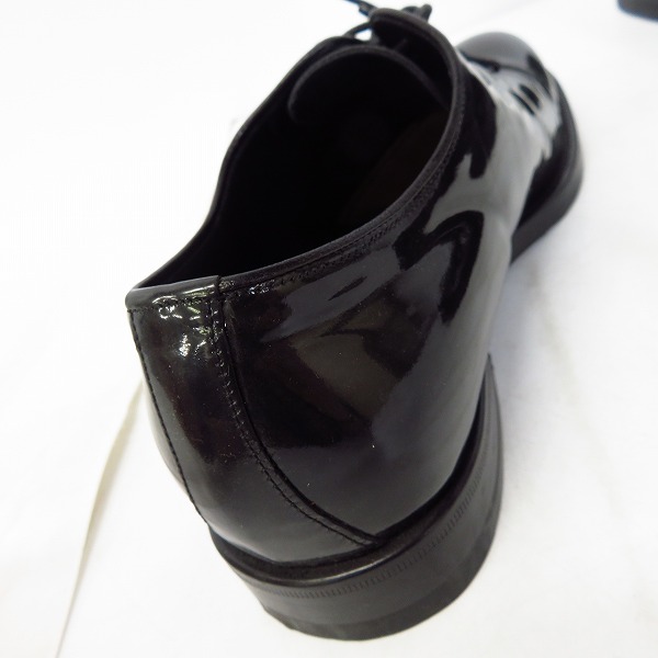 実際に弊社で買取させて頂いたGIORGIO ARMANI/ジョルジオアルマーニ エナメルシューズ/40の画像 7枚目