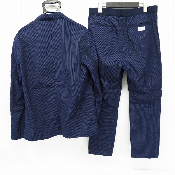 実際に弊社で買取させて頂いたFTMJNS/ファクトタムジーンズ プレミアクロス 1Bジャケット/イージー 2タックパンツ 2点セットの画像 1枚目