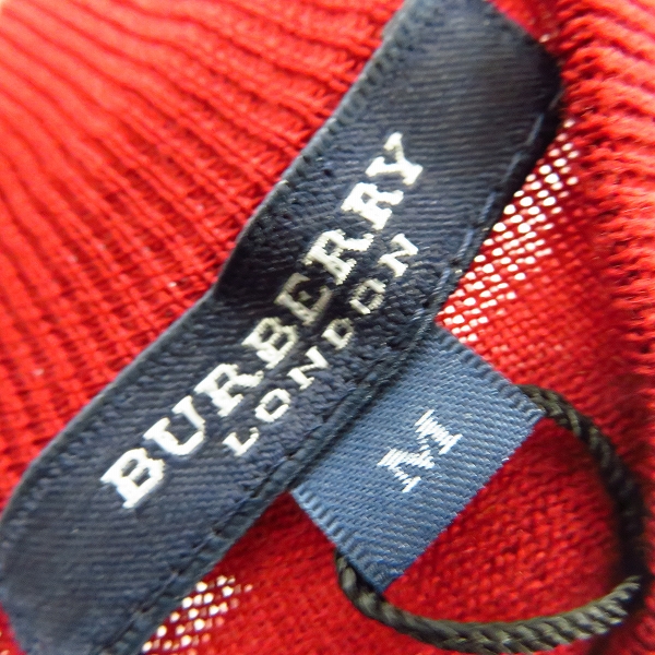 実際に弊社で買取させて頂いたBURBERRY LONDON/バーバリー 羊毛 ハイネックニット/Mの画像 2枚目